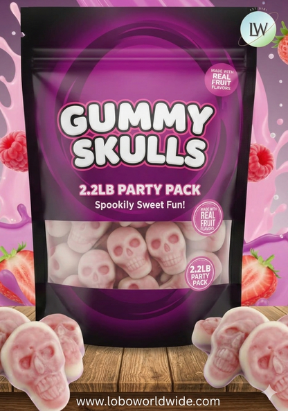 Gummy Skulls(Various Sizes)