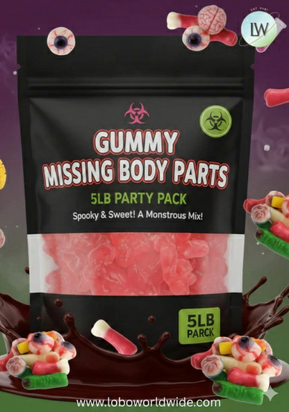 Gummy Missing Body Parts(Various Sizes)