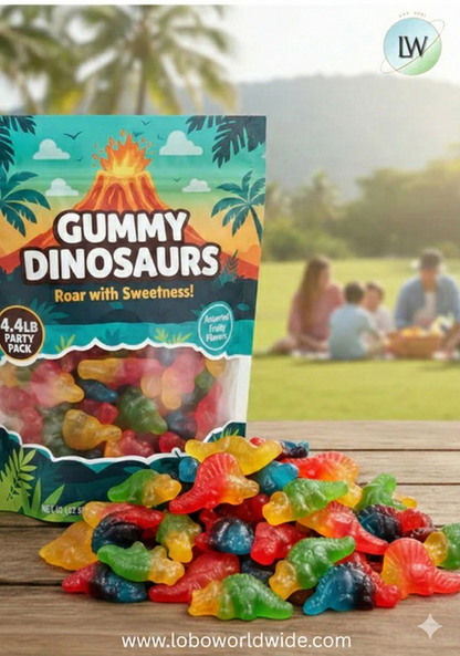 Gummy Dinosaurs(Various Sizes)