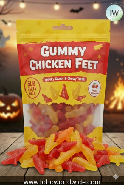 Gummy Chicken Feet (Various Sizes)