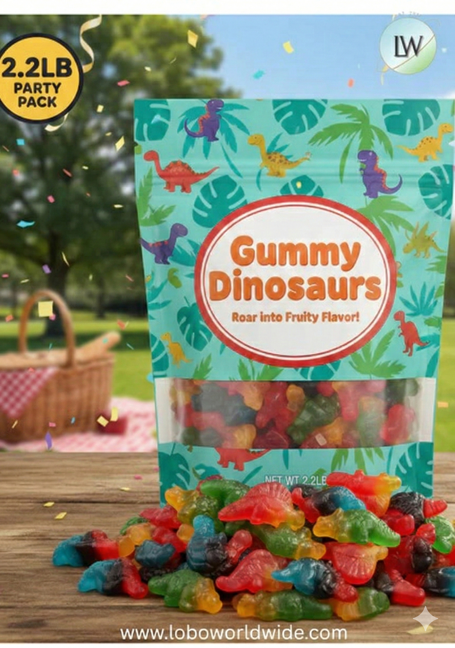 Gummy Dinosaurs(Various Sizes)