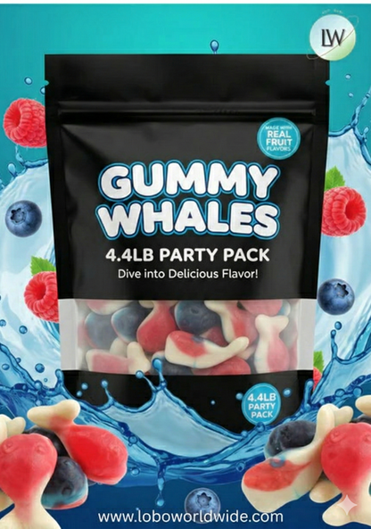 Gummy Whales(Various Sizes)