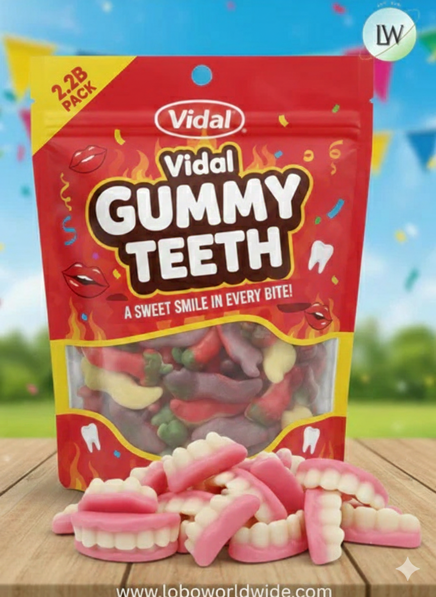 Vidal Gummy Teeth(Various Sizes)