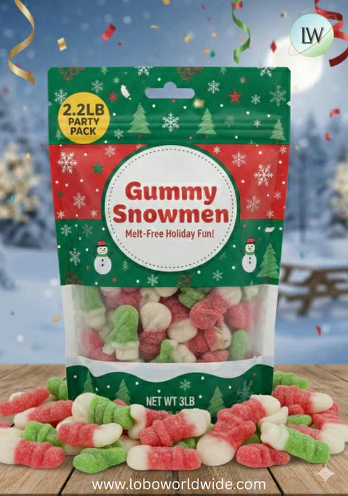 Gummy Snowmen(Various Sizes)