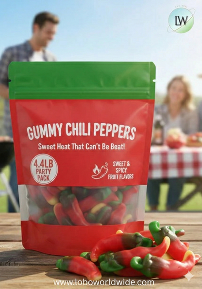 Gummy Chili Peppers(Various Sizes)