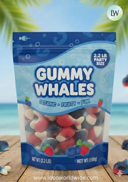 Gummy Whales(Various Sizes)