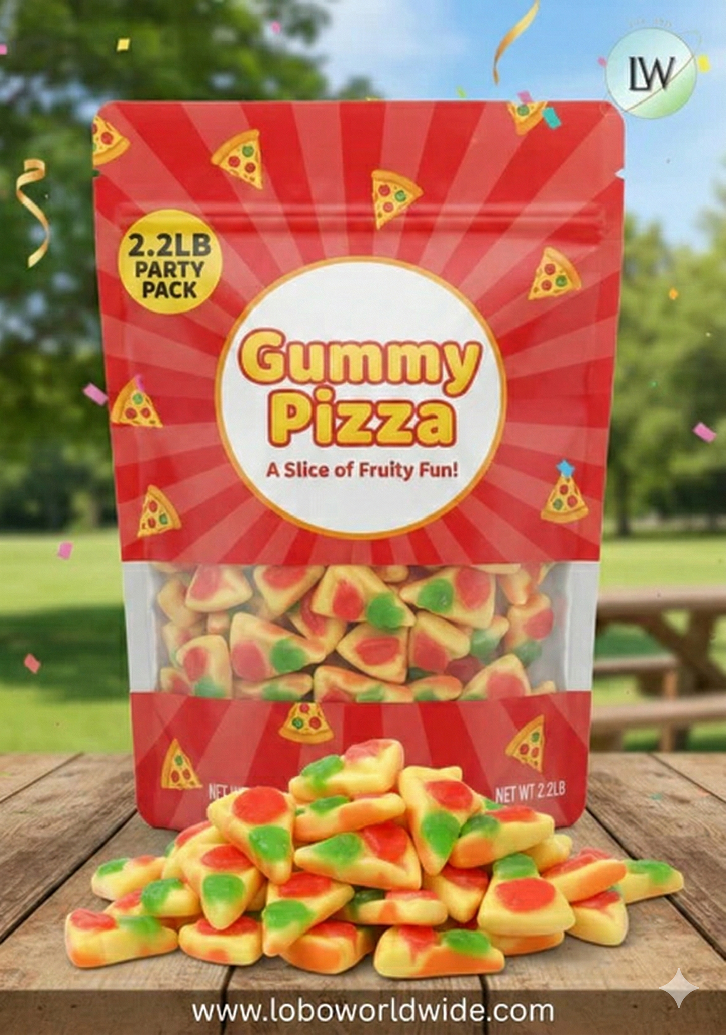 Gummy Pizza(Various Sizes)