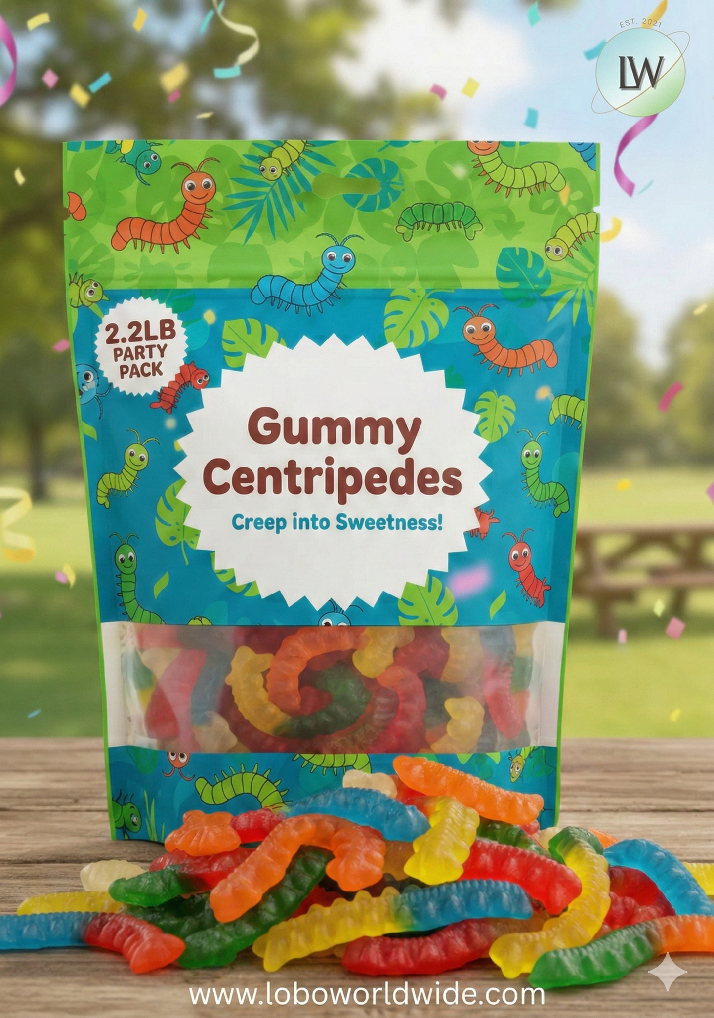 Gummy Centipedes(Various Sizes)