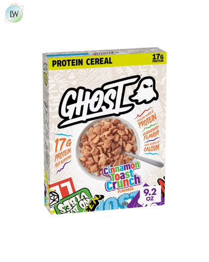 General Mills Ghost Protein Cereal, Cinnamon Toast Crunch Flavor, 9.2 oz.