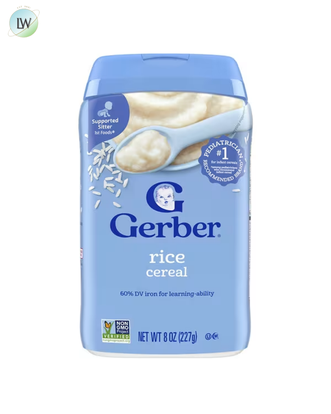 Gerber, 1st Foods®, Rice Cereal, Supported Sitter, 8 oz (227 g)