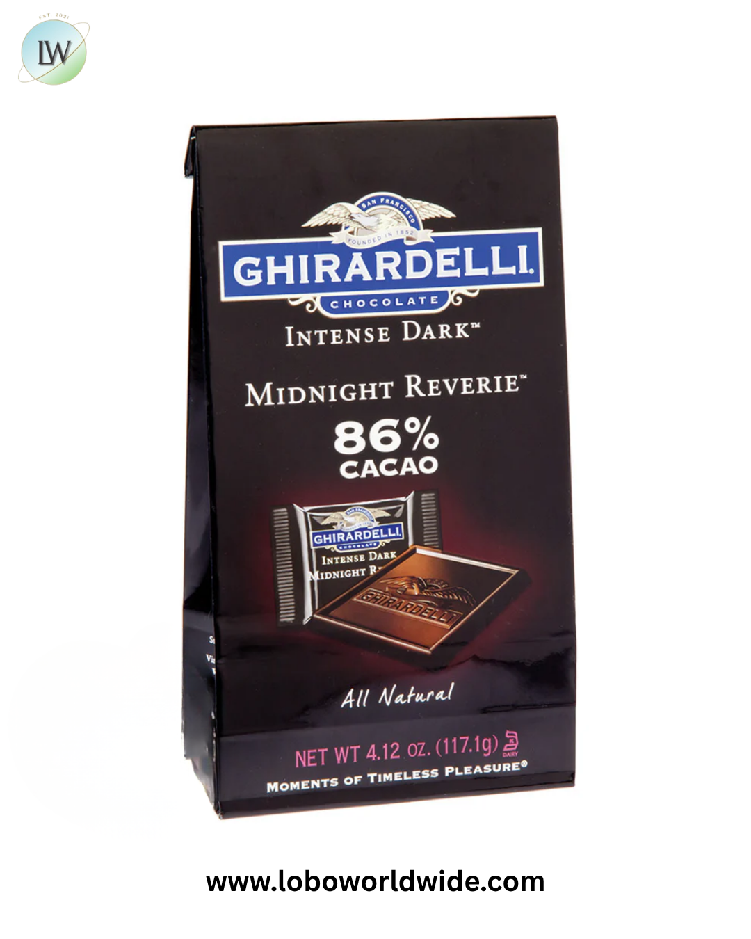Ghirardelli Dark Chocolate - 6ct