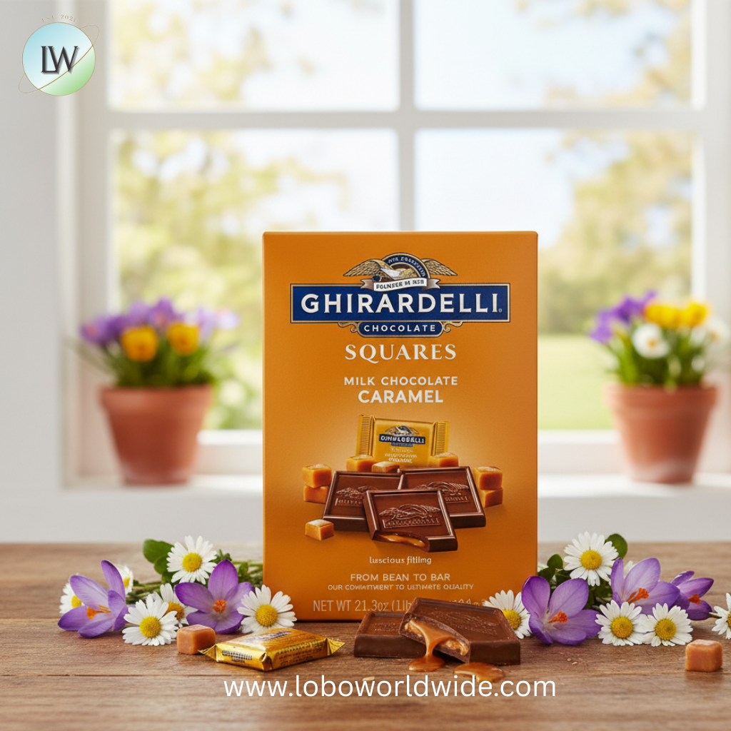Ghirardelli Milk Chocolate Caramel Squares, 21.3 oz.