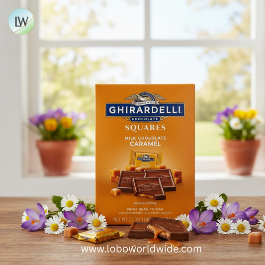 Ghirardelli Milk Chocolate Caramel Squares, 21.3 oz.
