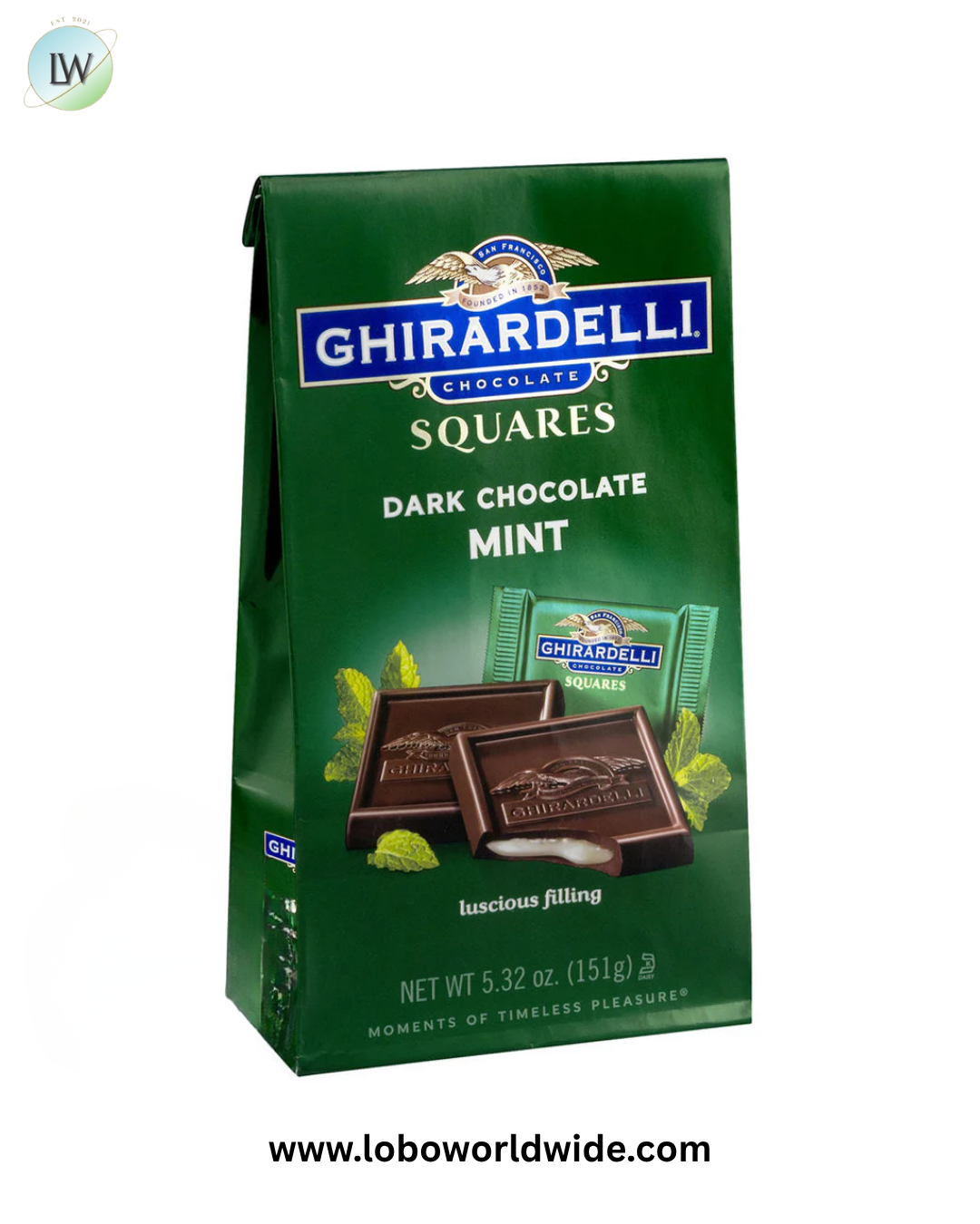 Ghirardelli Dark Chocolate - 6ct