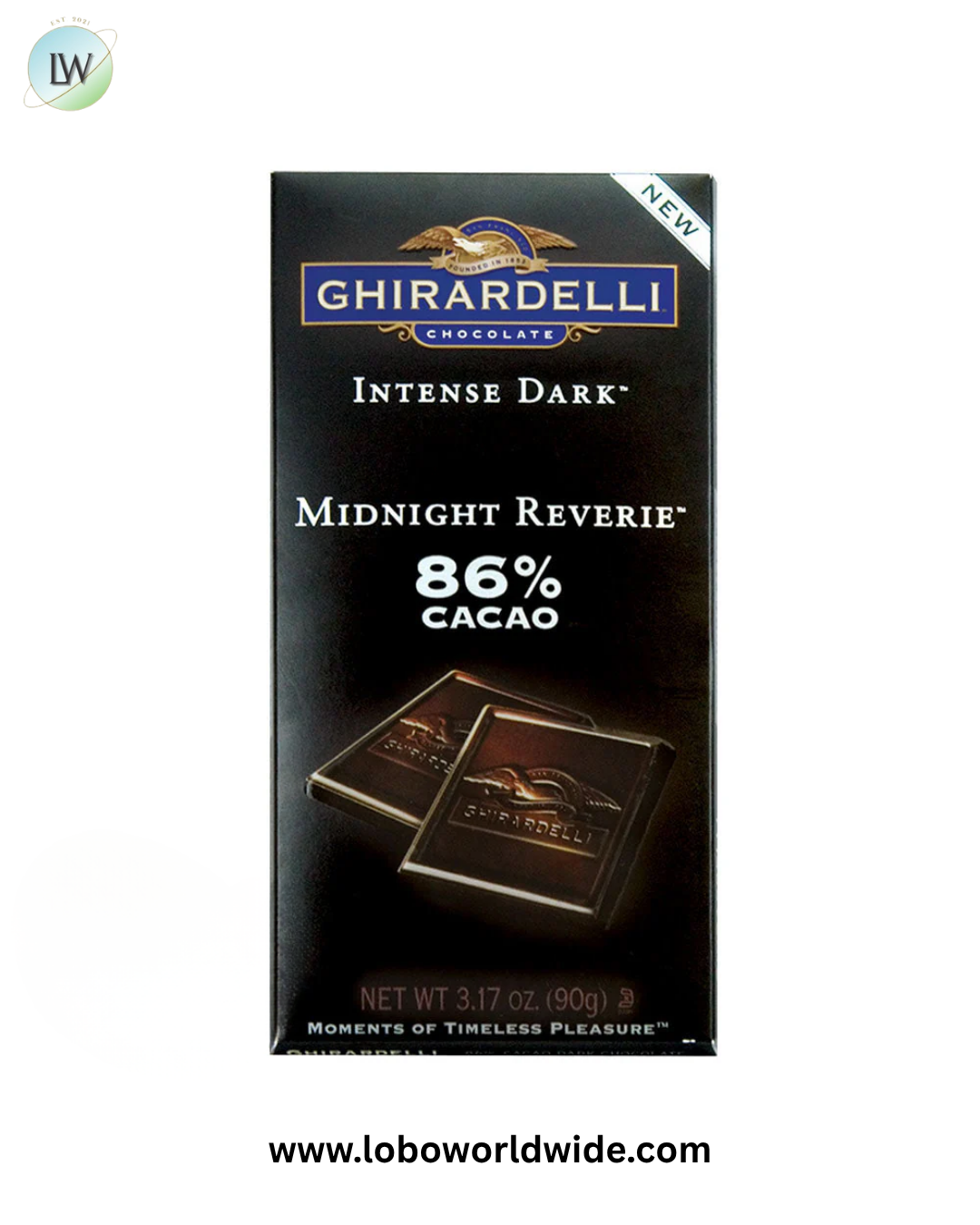 Ghirardelli Intense Dark Chocolate Bars - 12ct