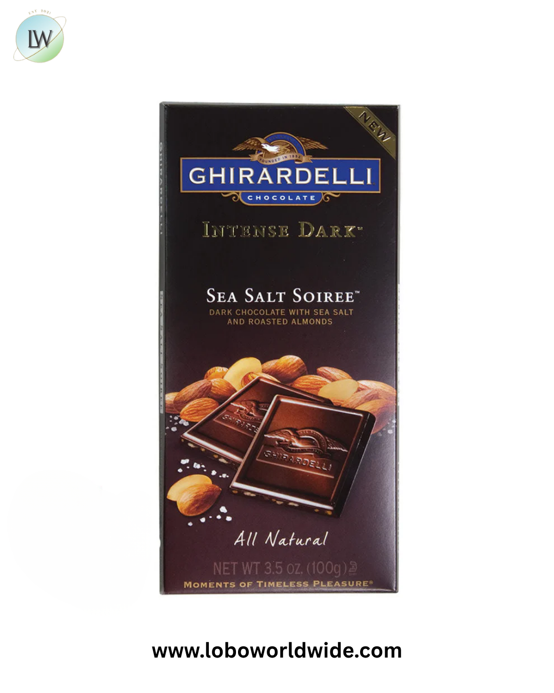 Ghirardelli Intense Dark Chocolate Bars - 12ct