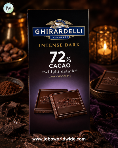 Ghirardelli Intense Dark Chocolate Bars - 12ct