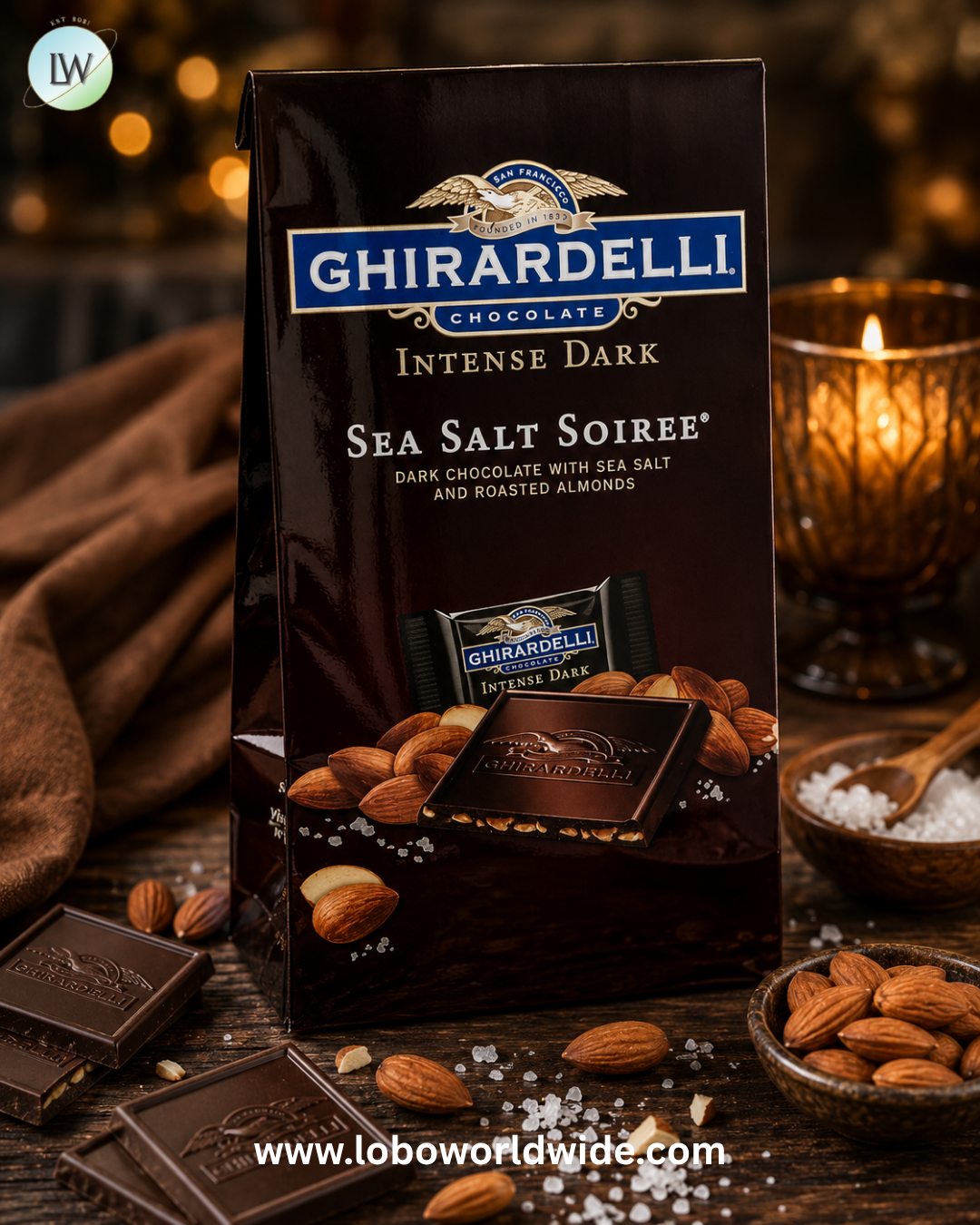 Ghirardelli Dark Chocolate - 6ct