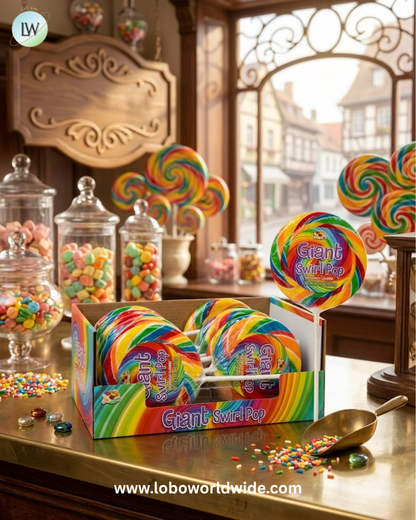 Giant Swirl Pop - 12ct