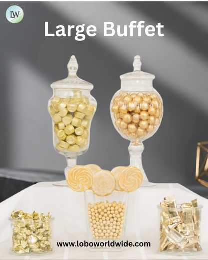 Gold Candy Buffet Small Buffet