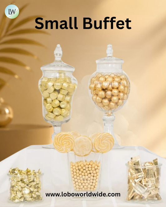Gold Candy Buffet Small Buffet