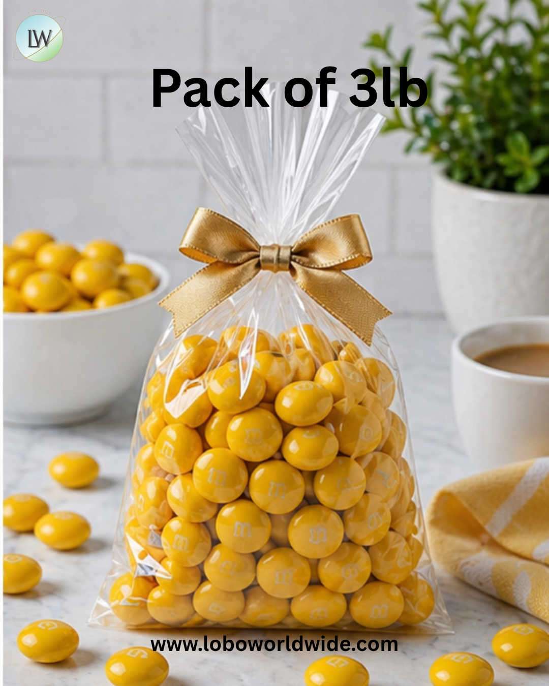 Gold M&M