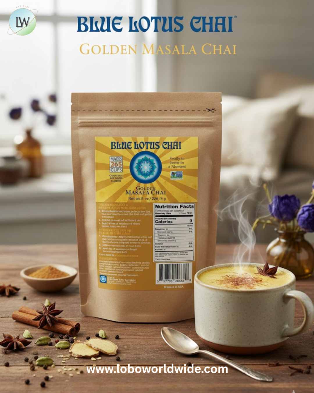 Golden Masala Chai (Various Sizes)