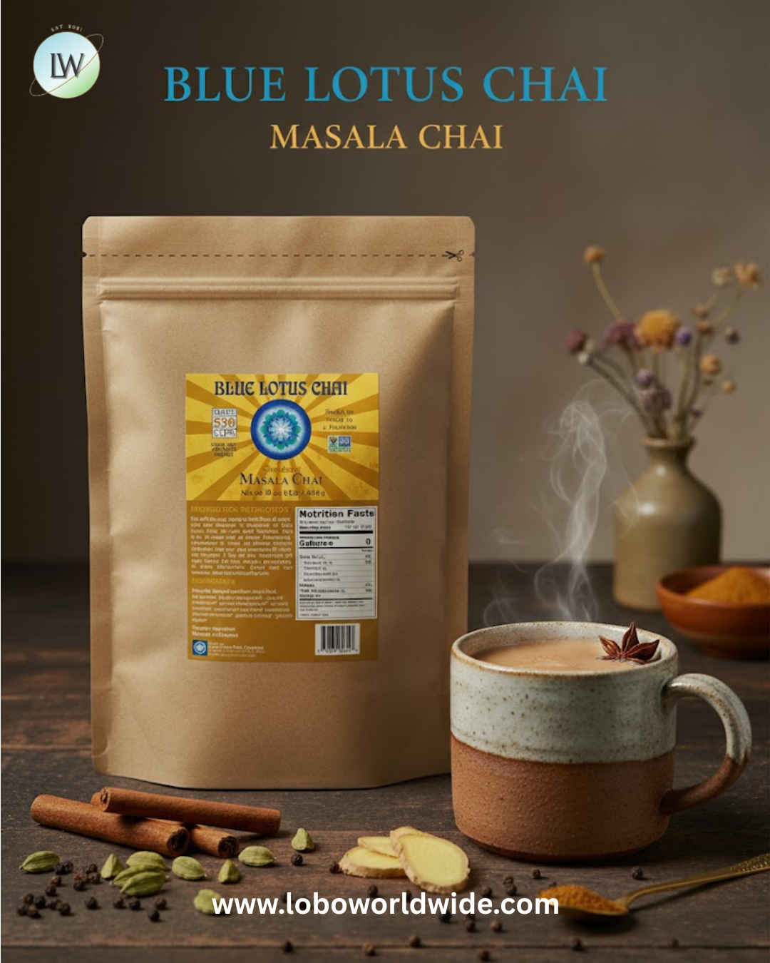 Golden Masala Chai (Various Sizes)