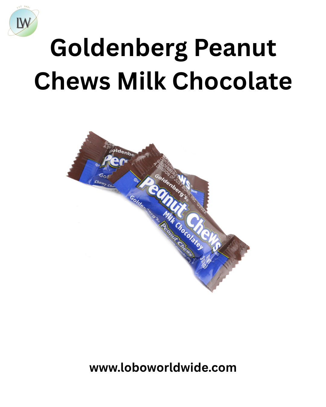 Goldenberg Peanut Chews Milk Chocolate