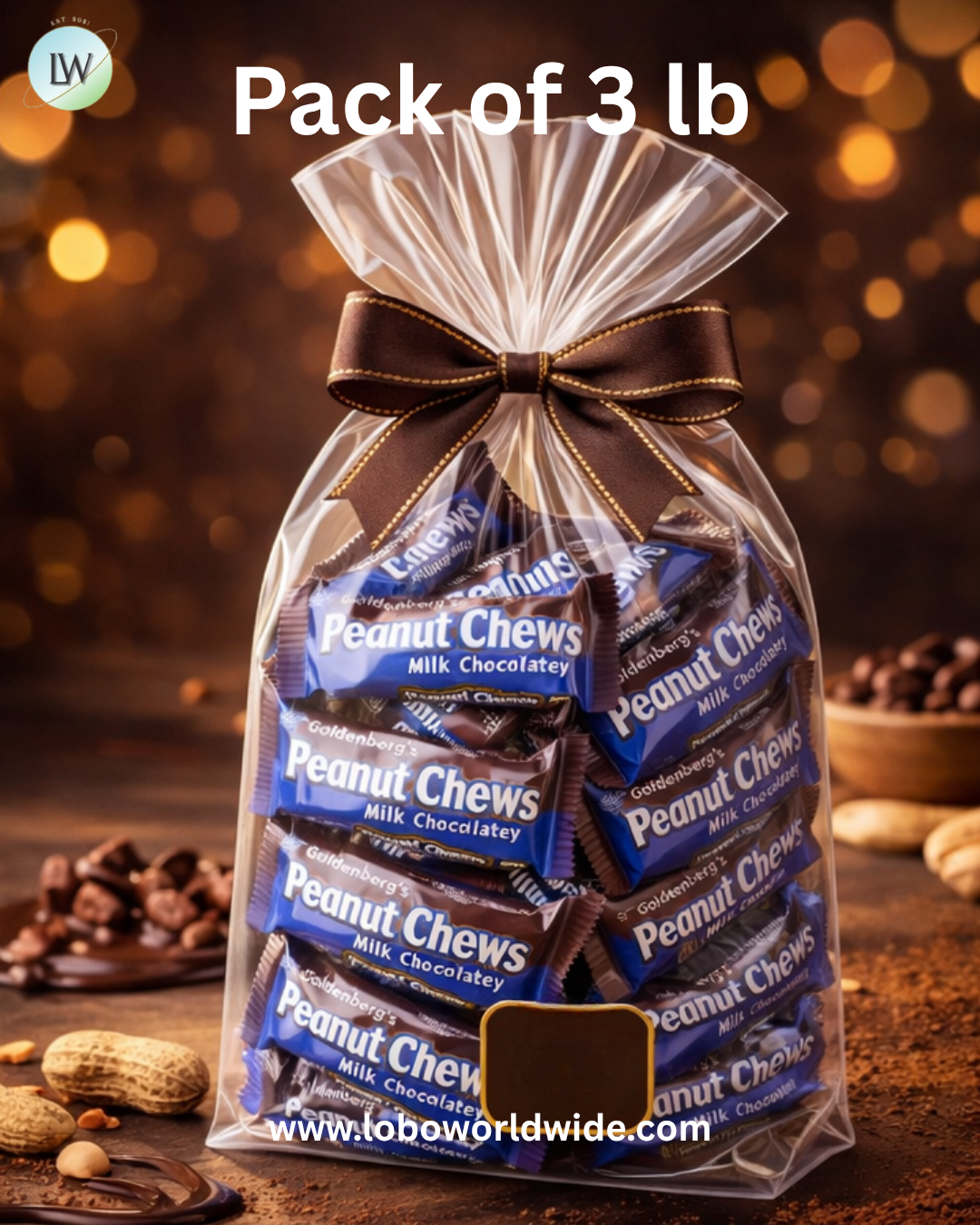 Goldenberg Peanut Chews Milk Chocolate