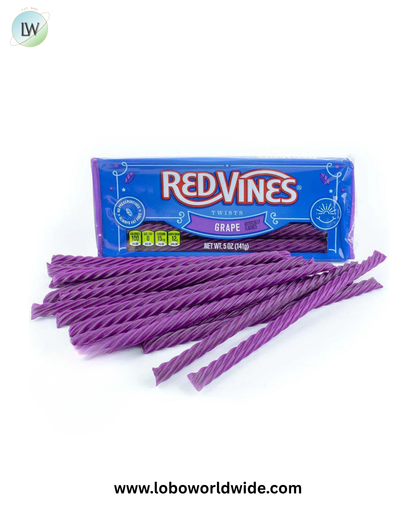 Grape Red Vines Twist Trays - 12ct