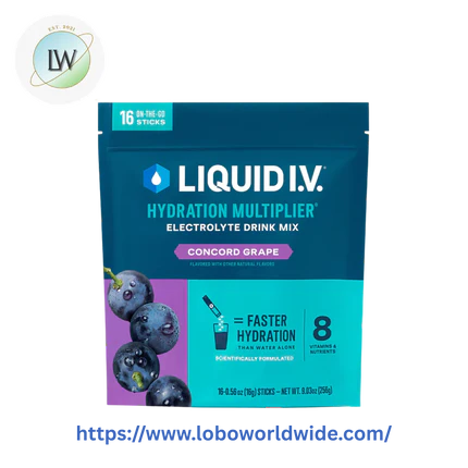 Liquid I.V. Hydration Multiplier® - 3 Pouches(Various Flavours)