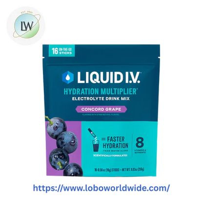 Liquid I.V. Hydration Multiplier® - 3 Pouches(Various Flavours)