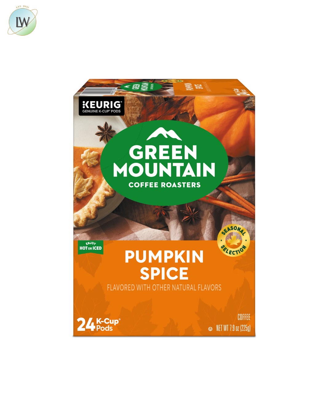 Green Mountain Coffee Roasters Light Roast K-Cups, Pumpkin Spice, 24 ct.