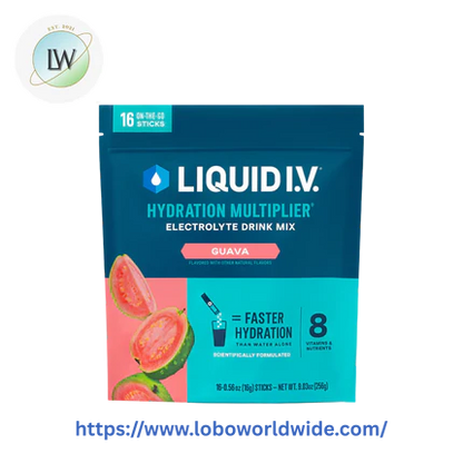 Liquid I.V. Hydration Multiplier® - 3 Pouches(Various Flavours)