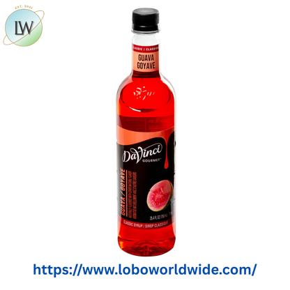 DaVinci Gourmet Classic Guava Flavoring / Fruit Syrup 750 mL
