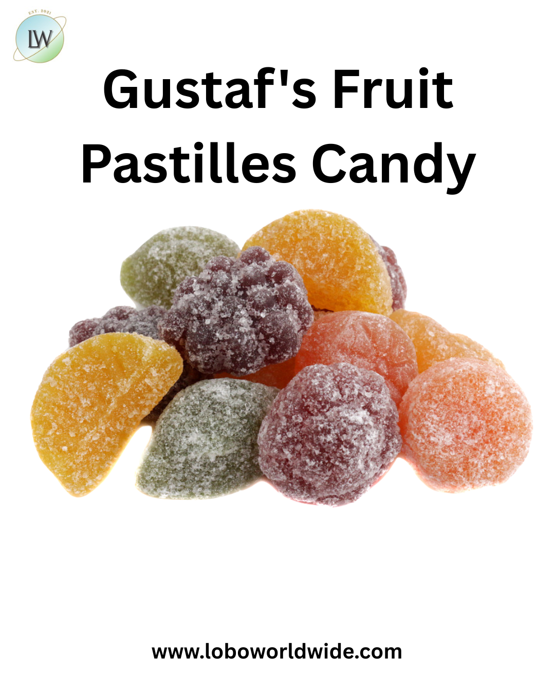 Gustaf's Fruit Pastilles Candy
