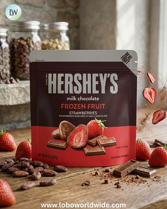 HERSHEY'S Milk Chocolate Covered Strawberry, 8oz (Frozen)