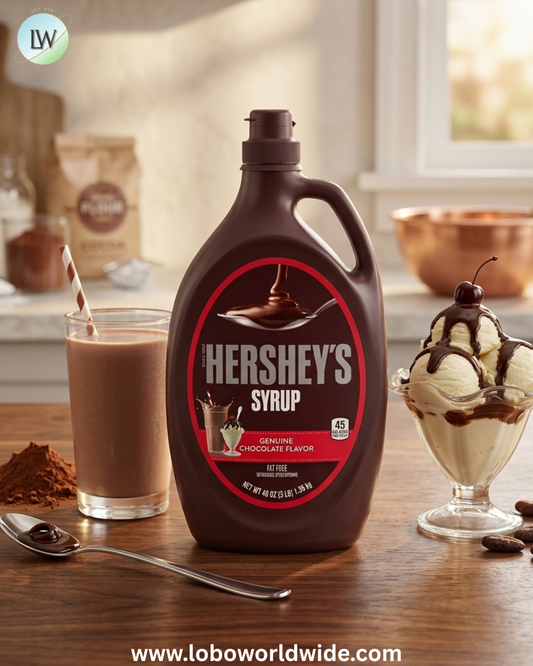 Hershey's Chocolate Flavored Syrup, Bulk Bottle 48 oz