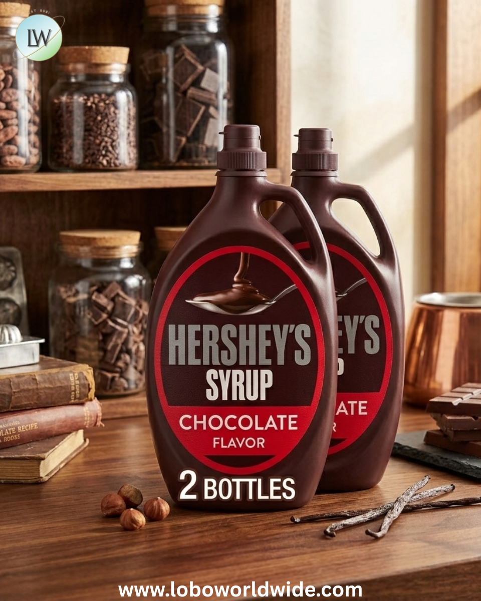 HERSHEY'S Chocolate Syrup, 48 oz., 2 pk.