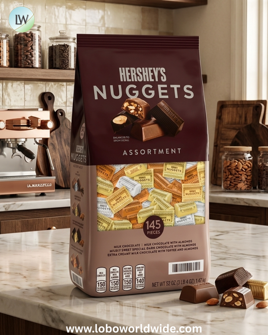 HERSHEY'S NUGGETS Assorted Chocolate Candy, 145 pcs.