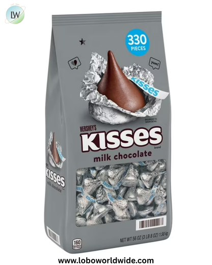 HERSHEY'S KISSES Milk Chocolate Candy, 330 pcs.