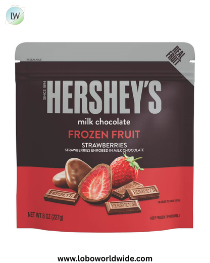 HERSHEY'S Milk Chocolate Covered Strawberry, 8oz (Frozen)