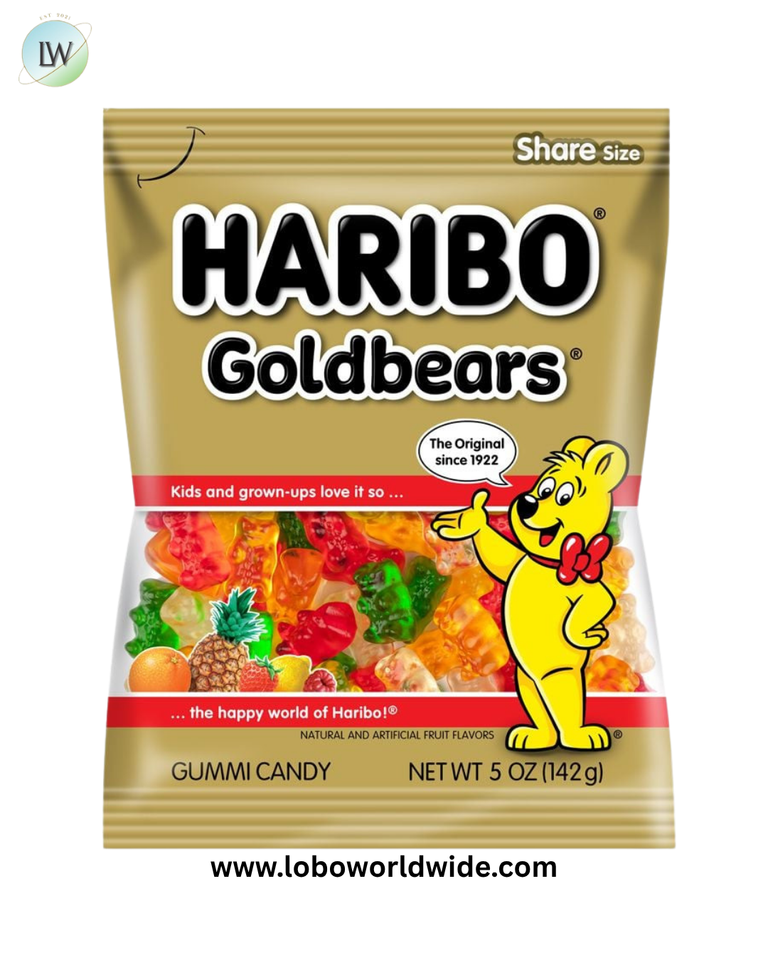 Haribo Gold Bears 5oz Bag