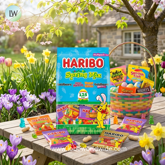 Haribo Spring Mix Gummy Candies, 125 ct.