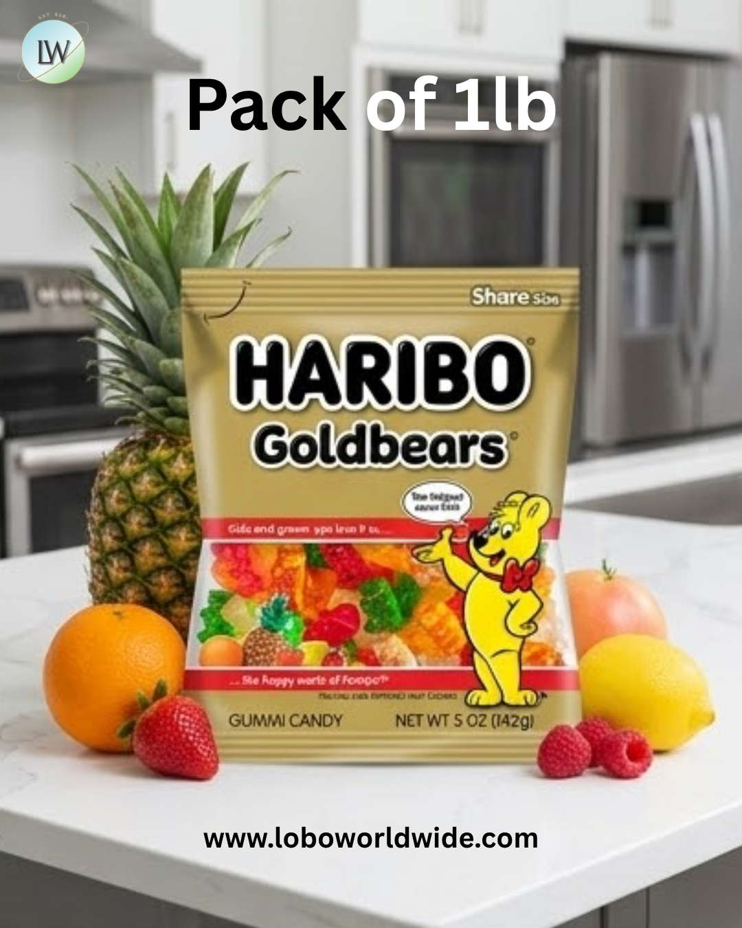 Haribo Gold Bears 5oz Bag