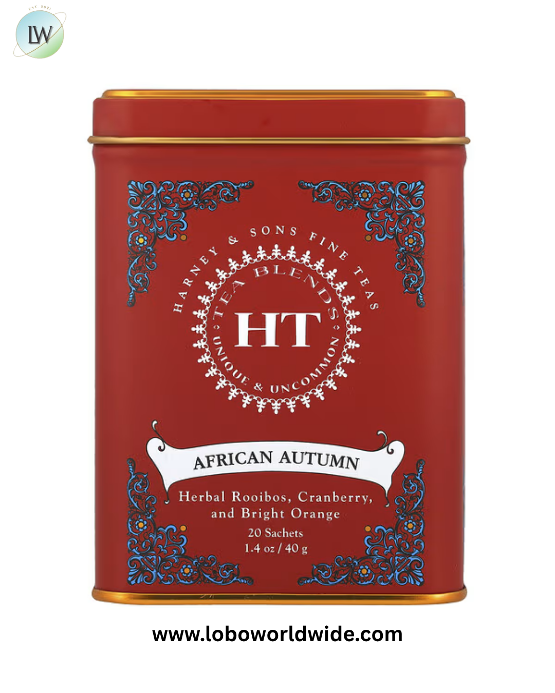 Harney & Sons, HT Tea Blends, 20 Tea Sachets, 1.4 oz (40 g)