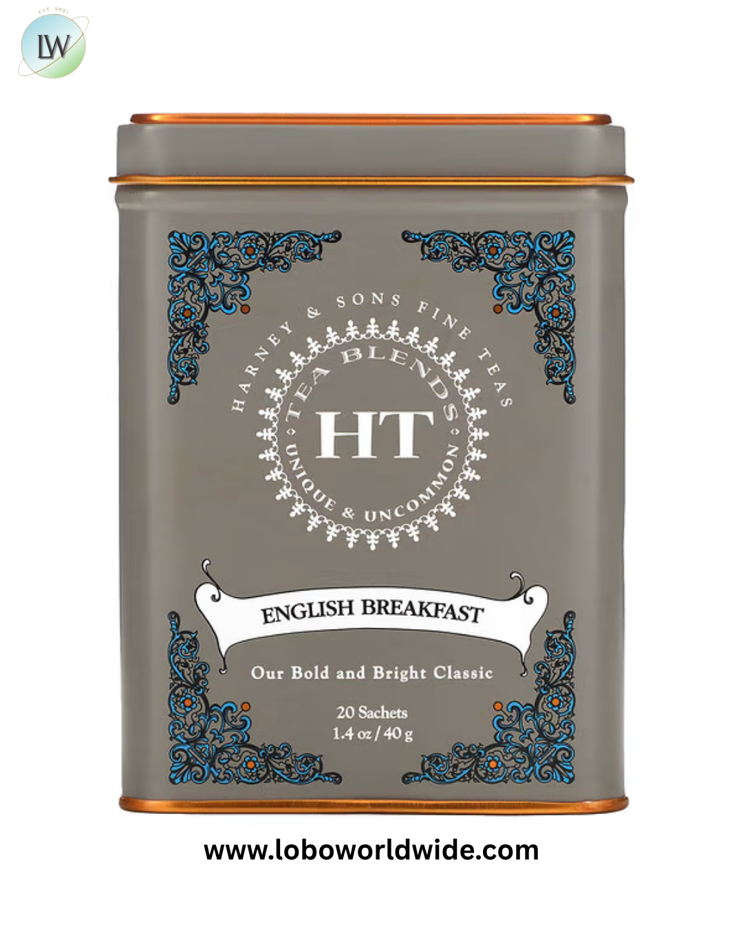 Harney & Sons, HT Tea Blends, 20 Tea Sachets, 1.4 oz (40 g)