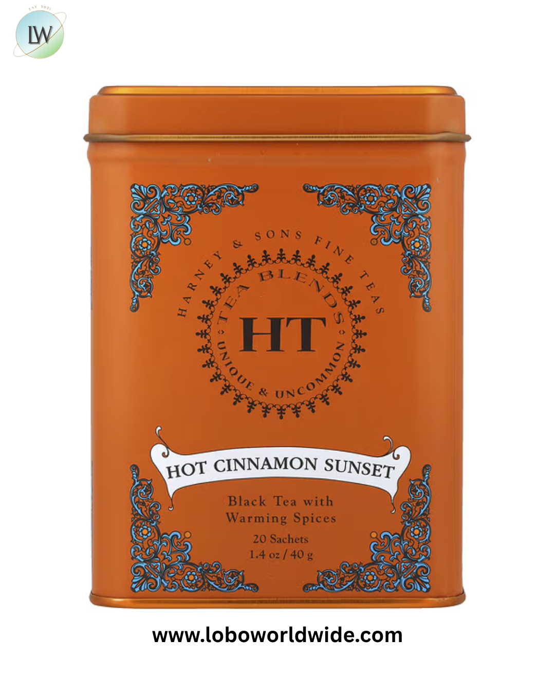 Harney & Sons, HT Tea Blends, 20 Tea Sachets, 1.4 oz (40 g)
