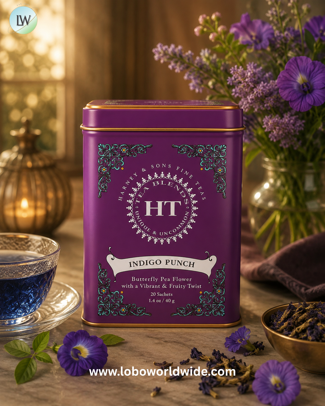 Harney & Sons, HT Tea Blends, 20 Tea Sachets, 1.4 oz (40 g)